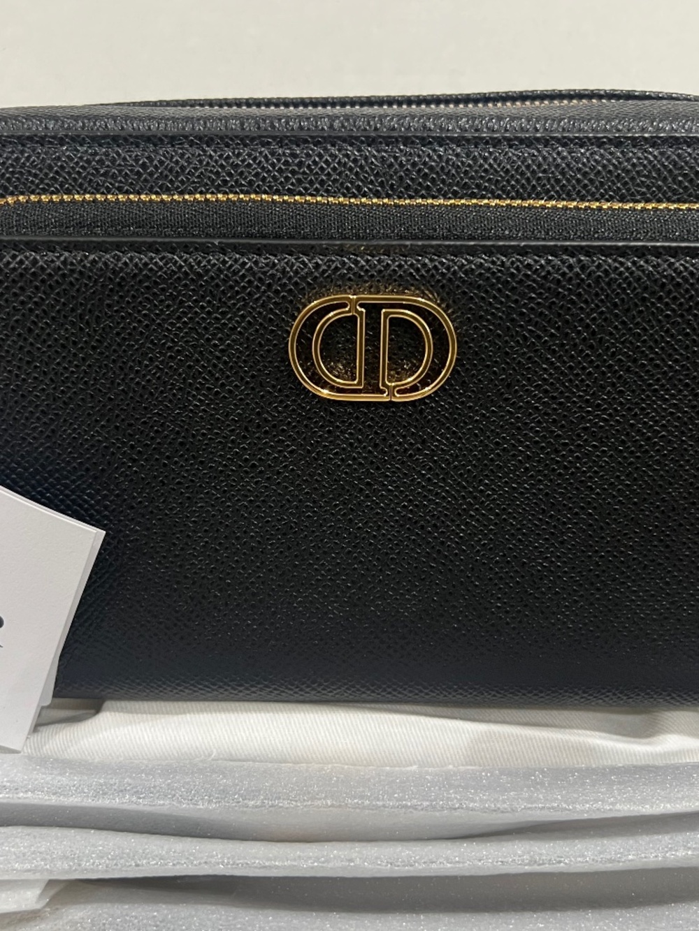 Double Caro Pouch Calfskin